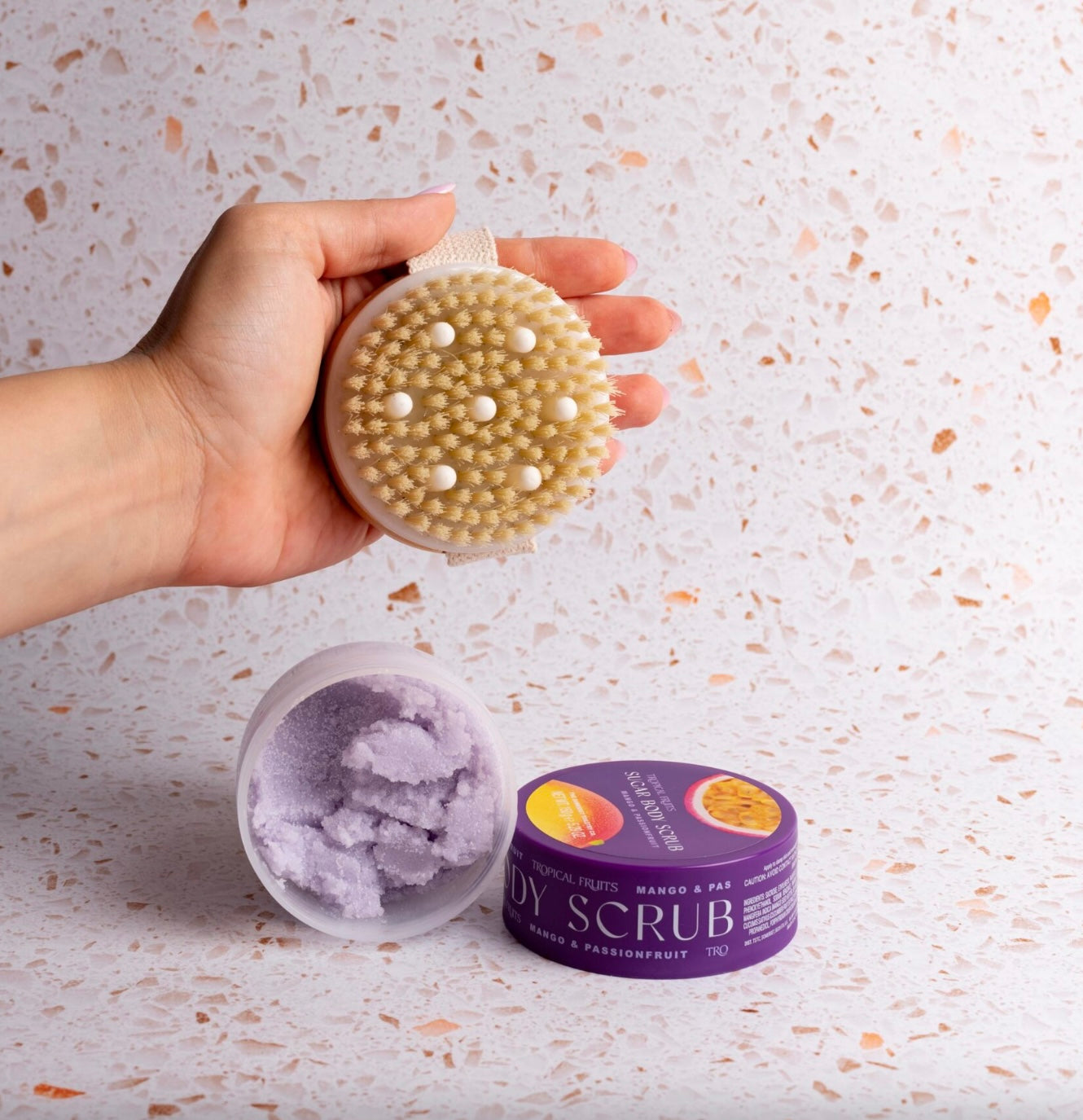 Tropical fruits Mango-Passionfruit Body Scrub