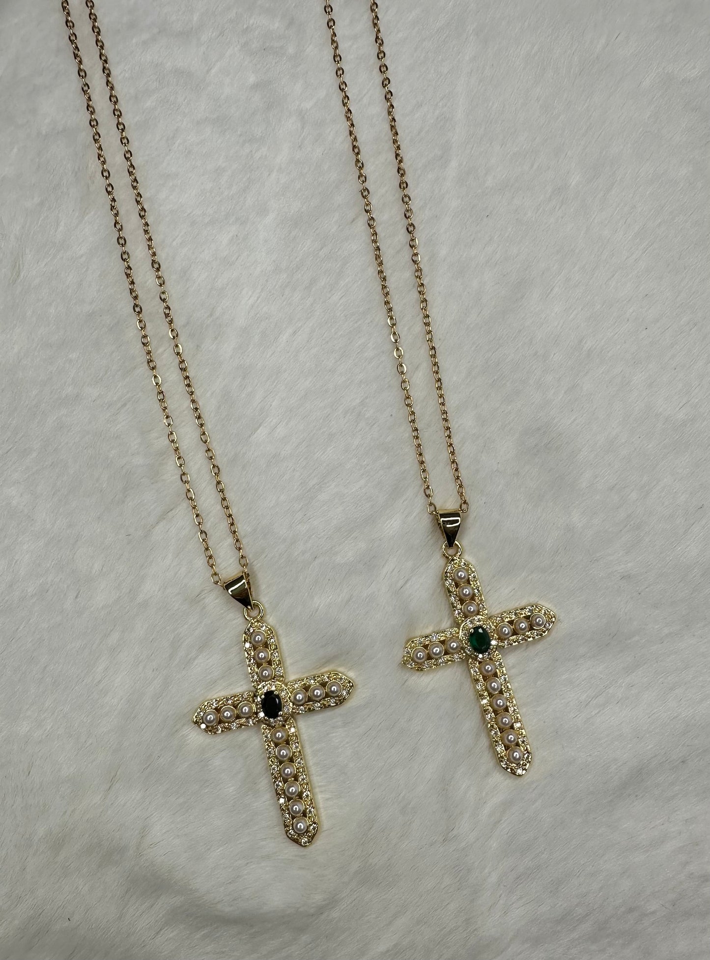 Lenora Cross Necklace