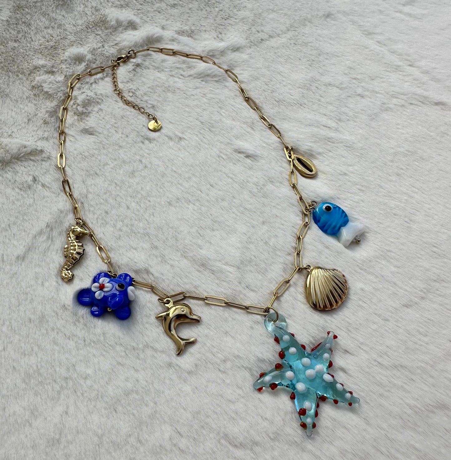 Oia Charm Necklace