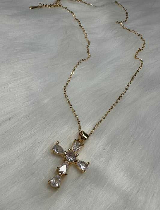 Tinsley Cross Necklace
