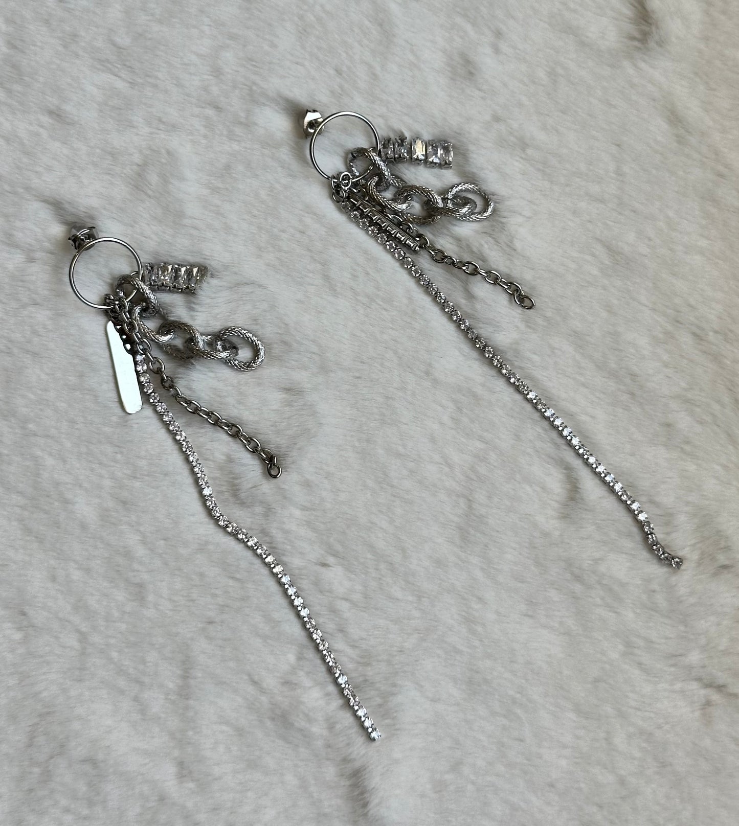 Elen Silver Earrings