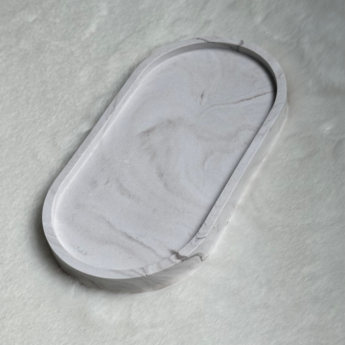 Brown Marble Tray
