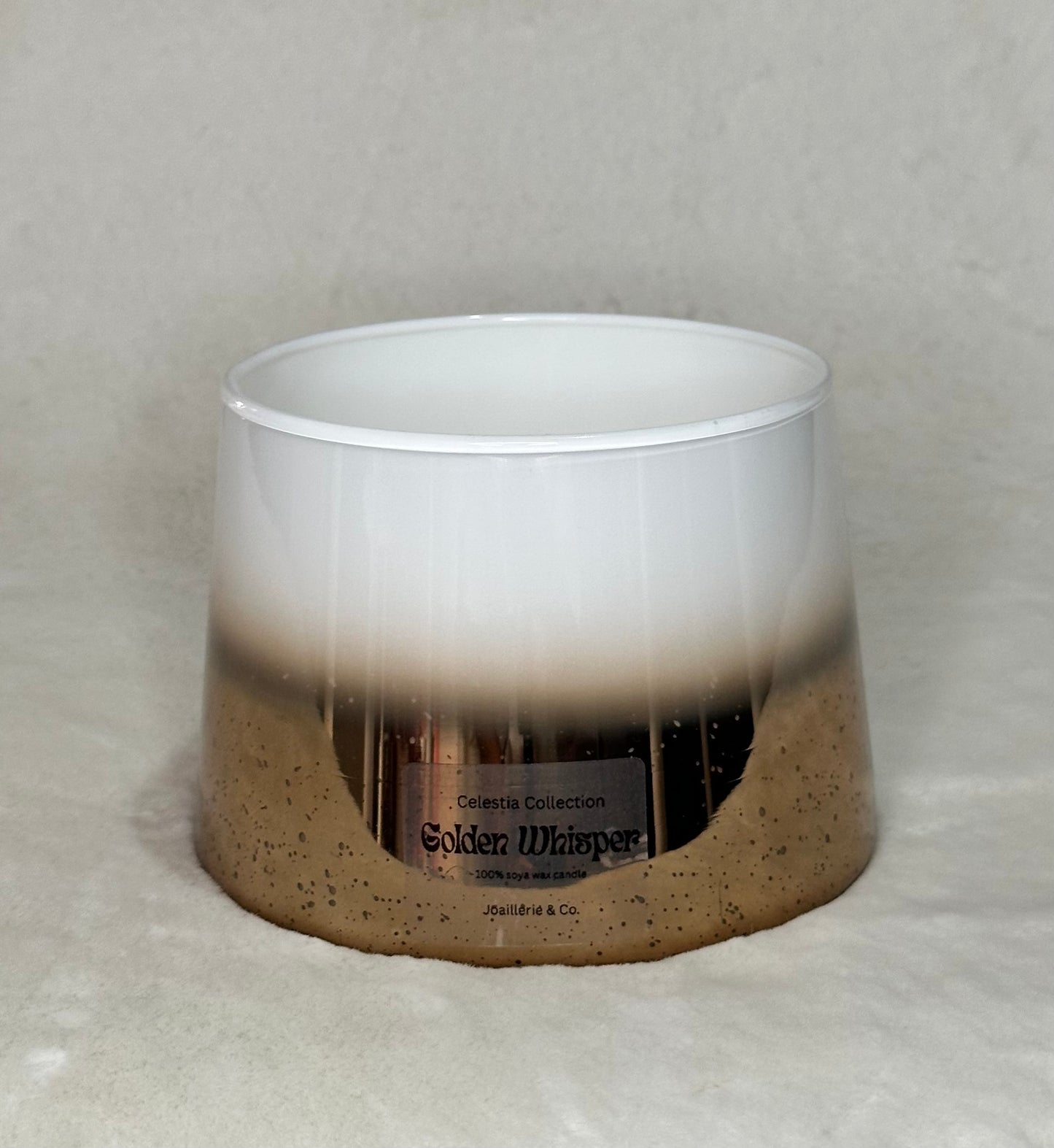 Golden Whisper Candle