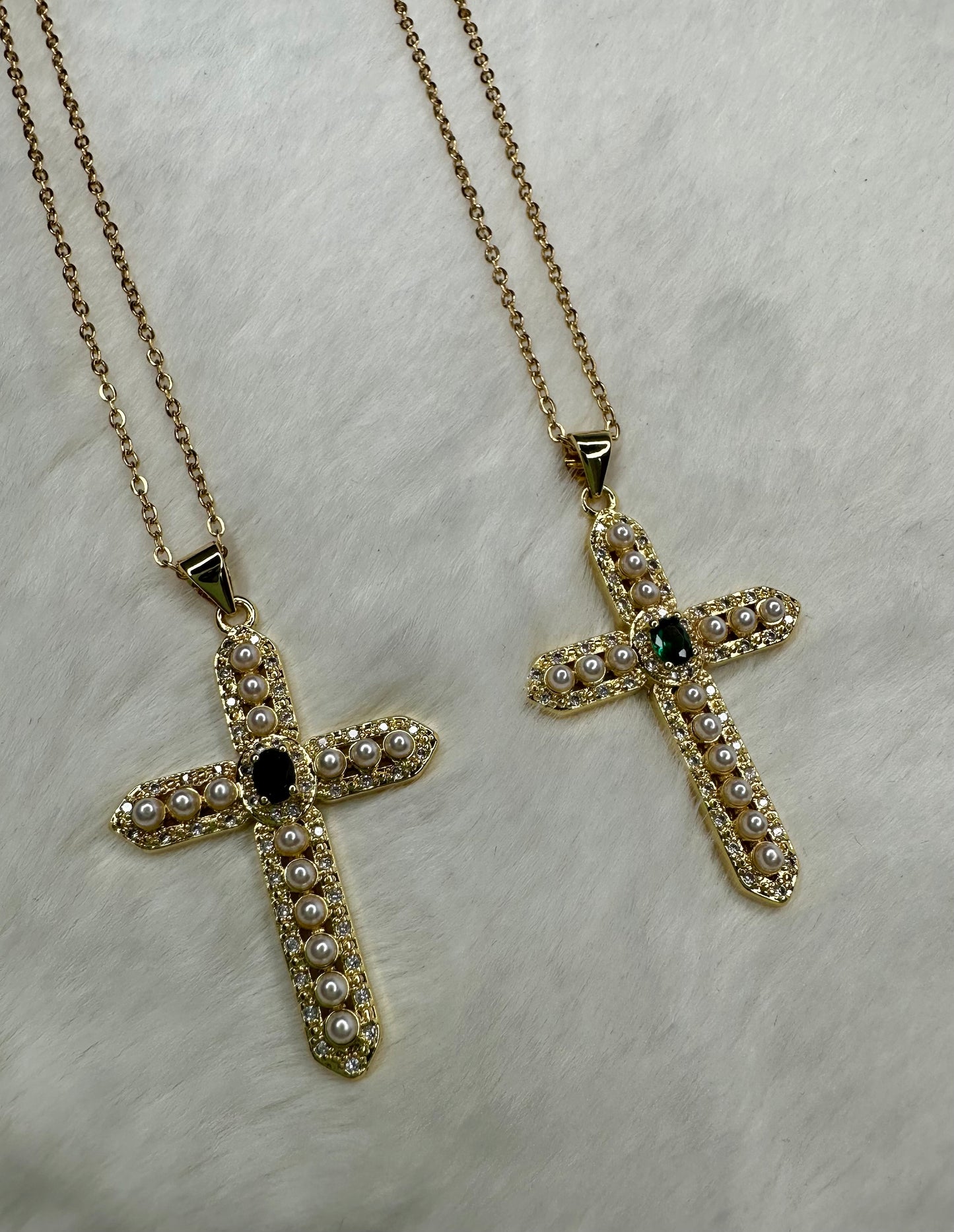 Lenora Cross Necklace