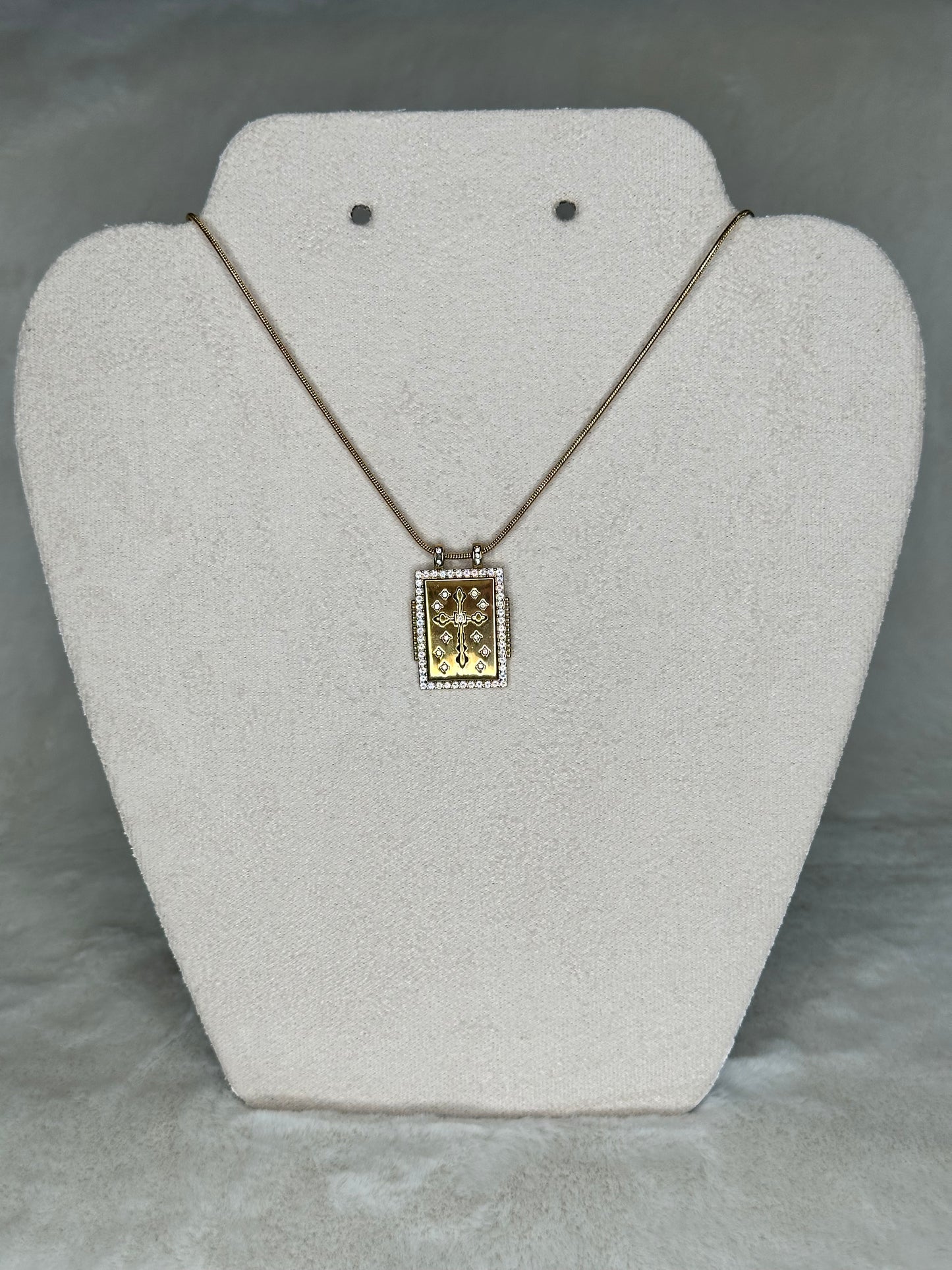 Robin Cross Necklace