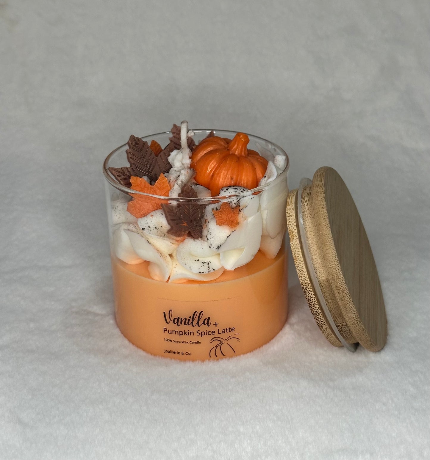 Vanilla & Pumpkin Spice Latte Candle