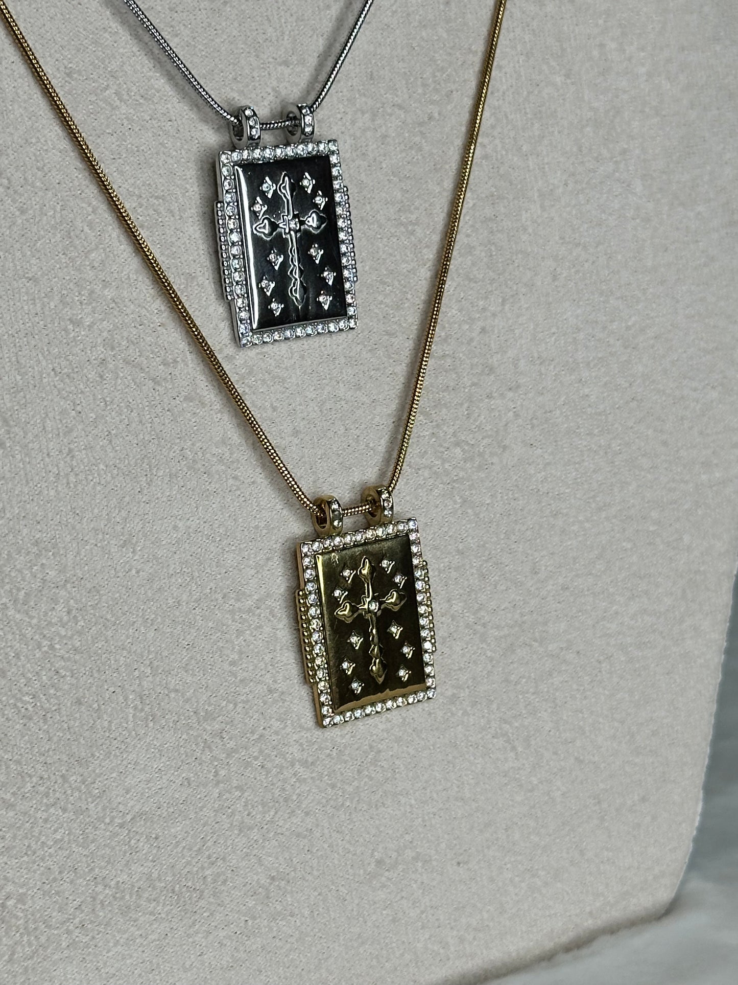 Robin Cross Necklace