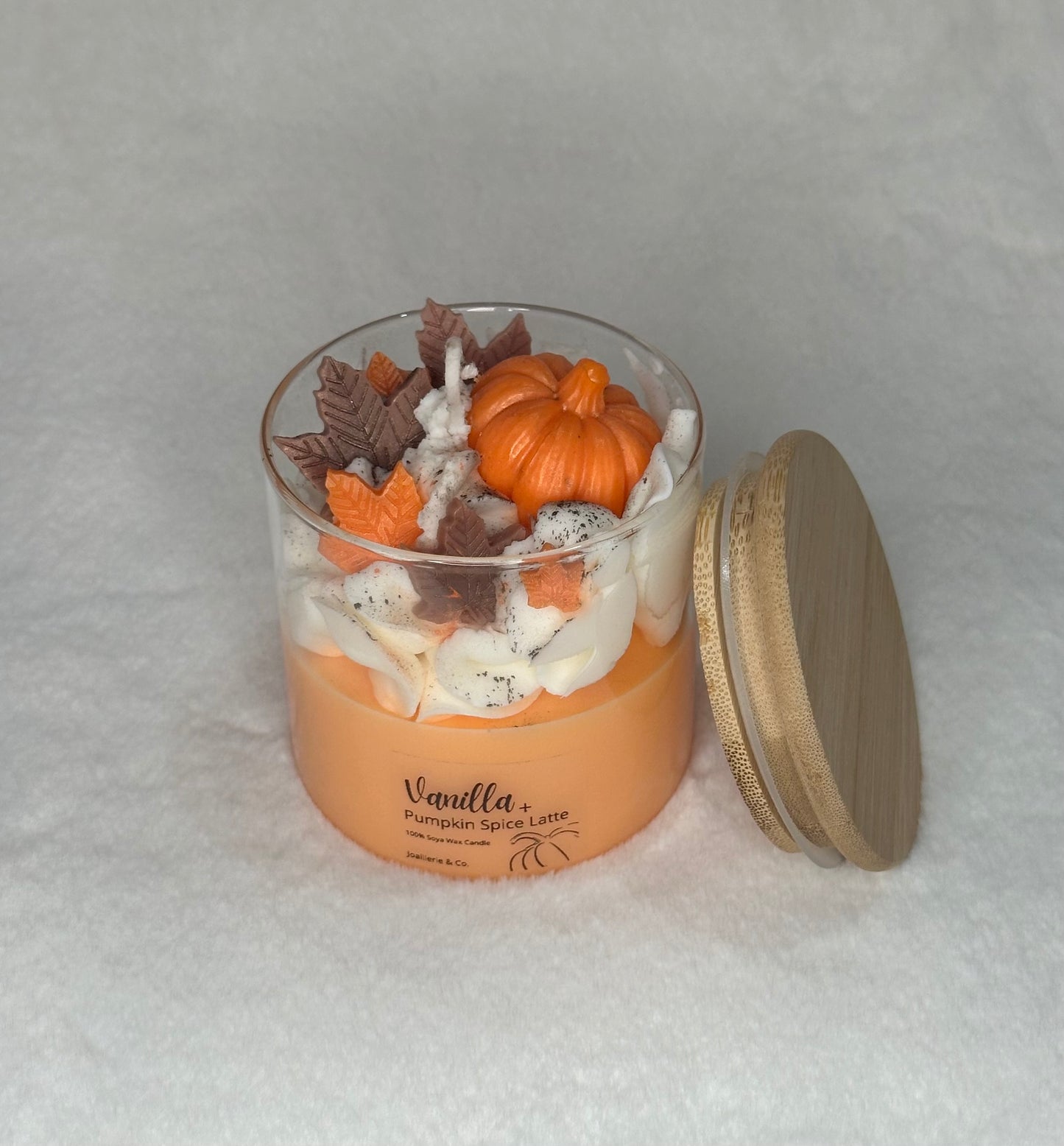Vanilla & Pumpkin Spice Latte Candle