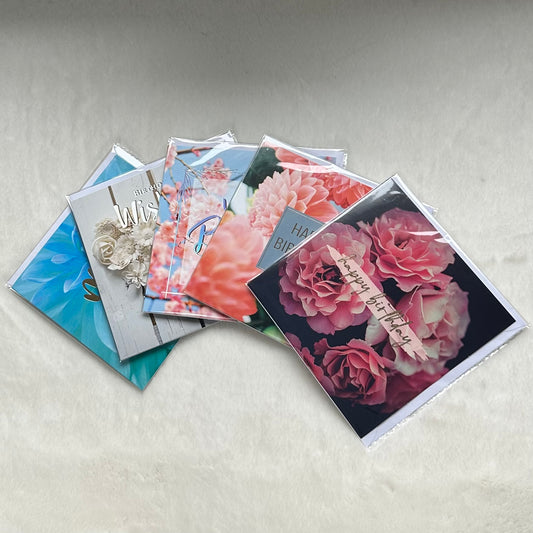 Happy Birthday Floral Cards