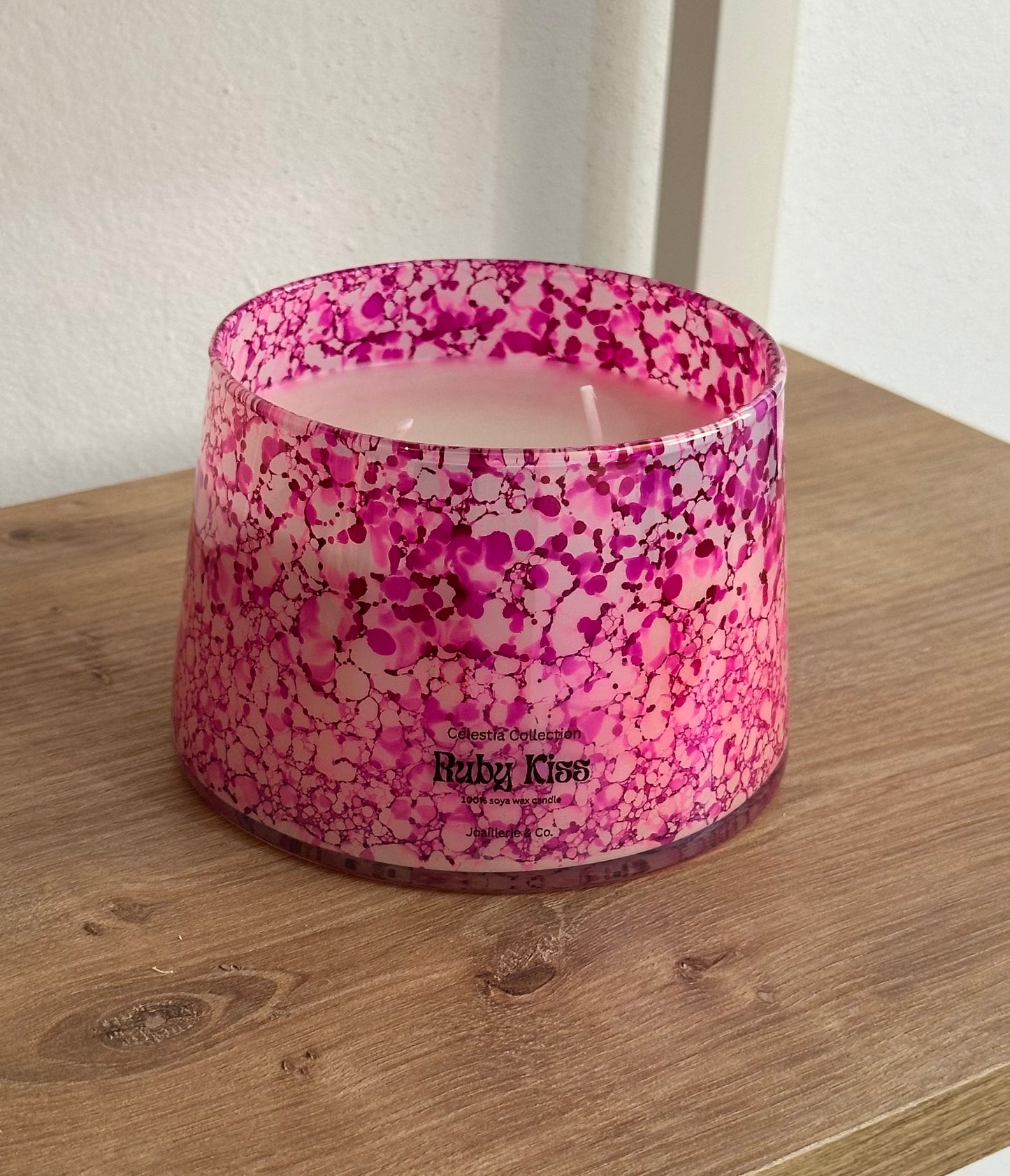 Ruby Kiss Candle