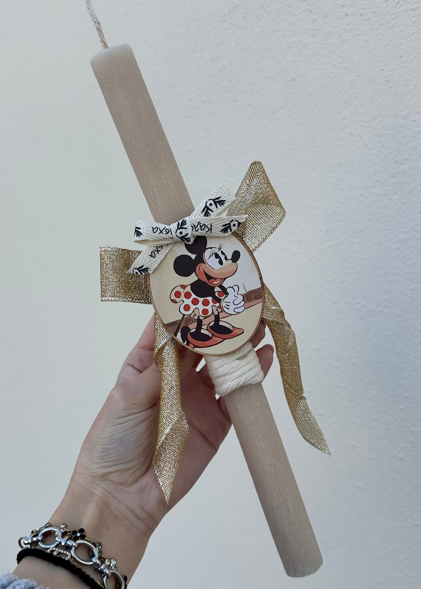 Minnie Mouse Candle