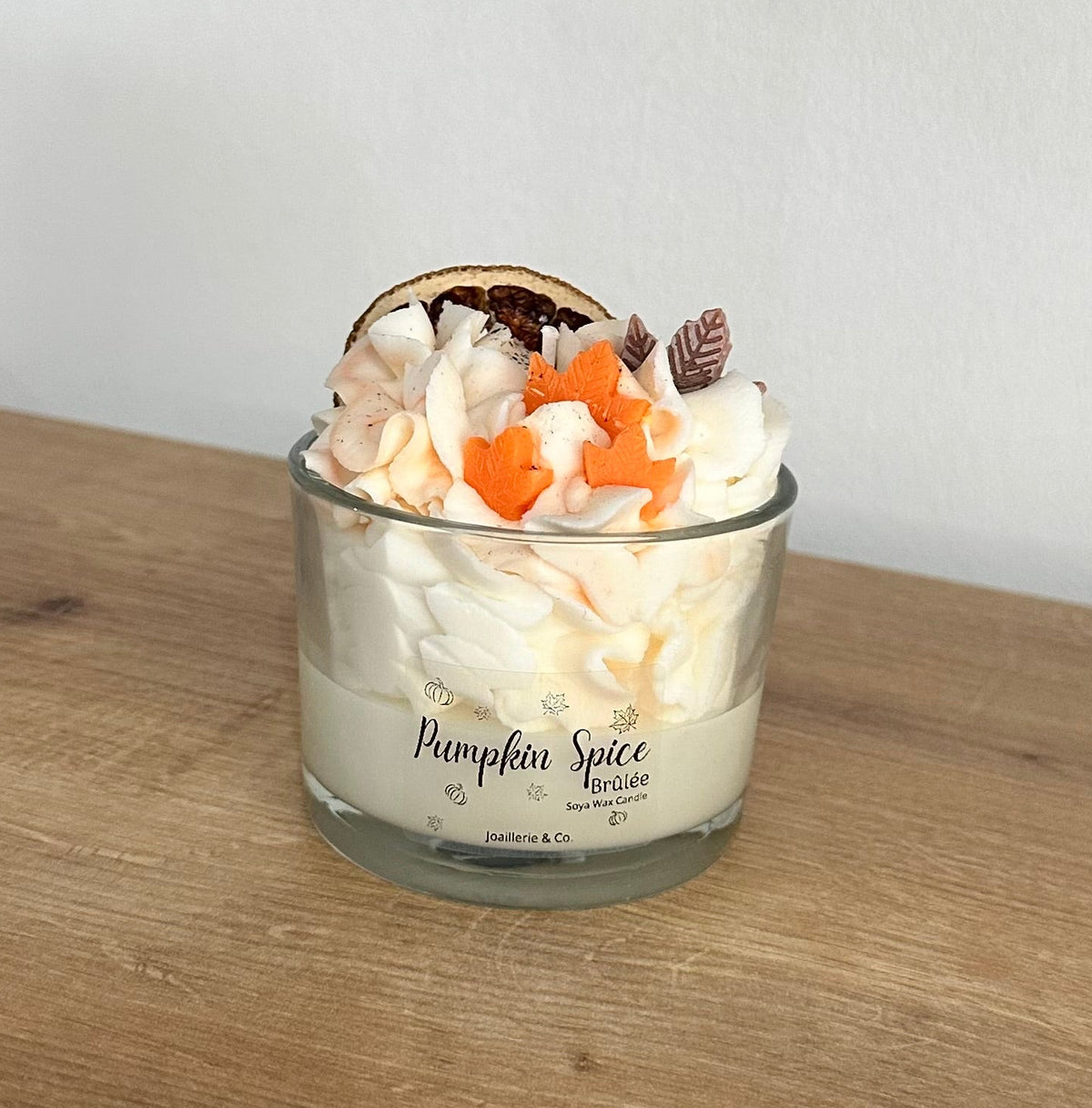 Pumpkin Spice Brûlée Candle (small)