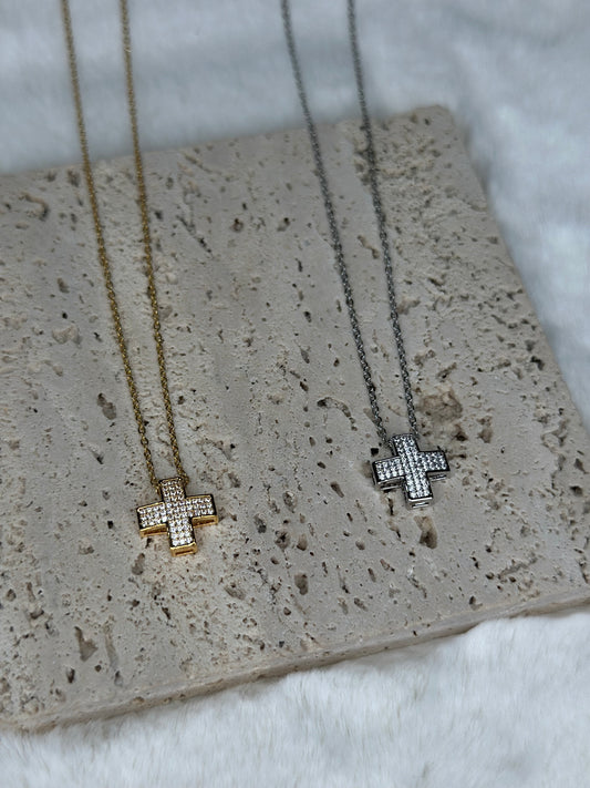 Tess Cross Necklace