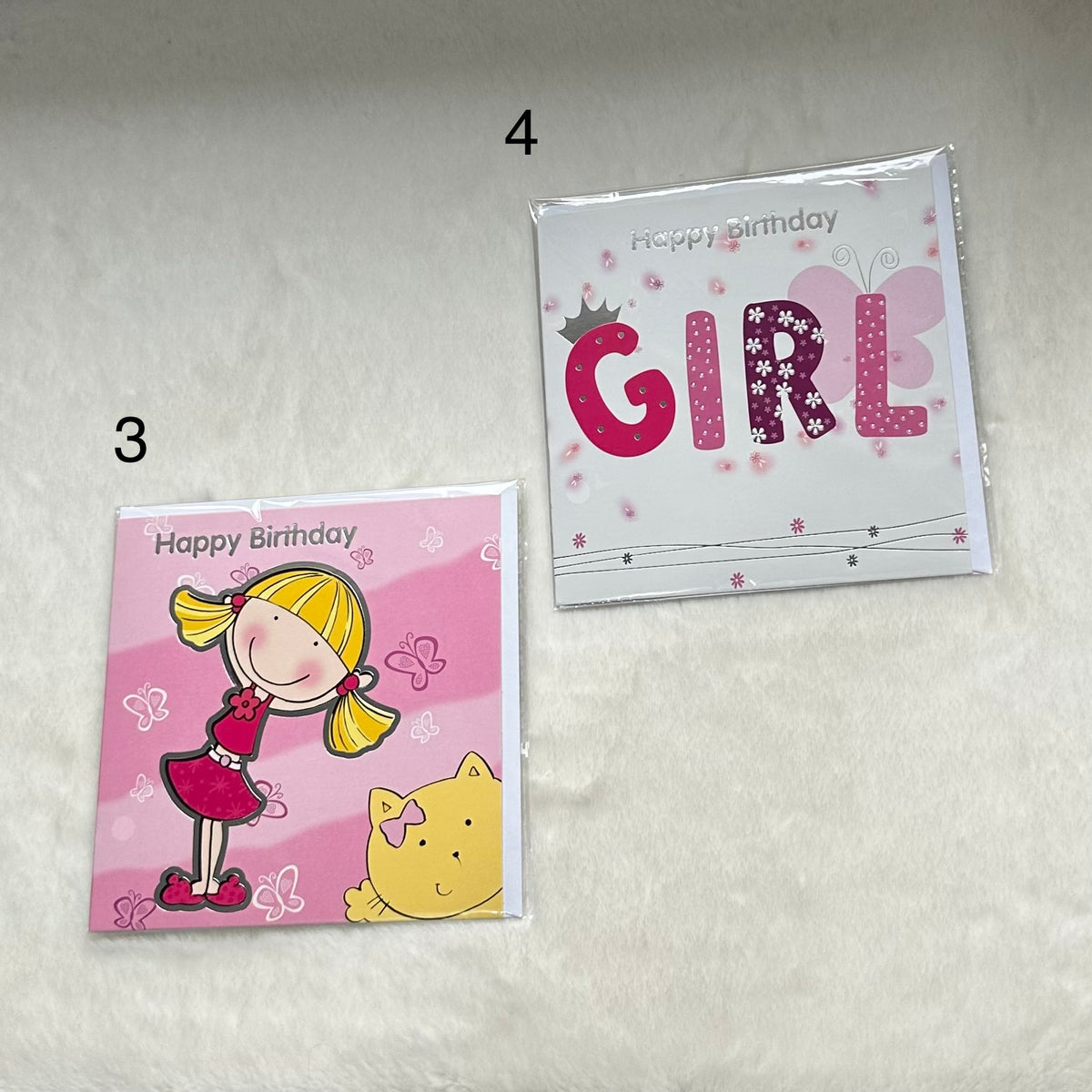 Happy Birthday Girly Cards