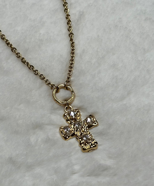 Cora Cross Necklace