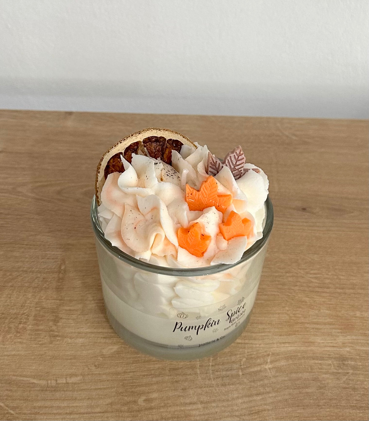 Pumpkin Spice Brûlée Candle (small)
