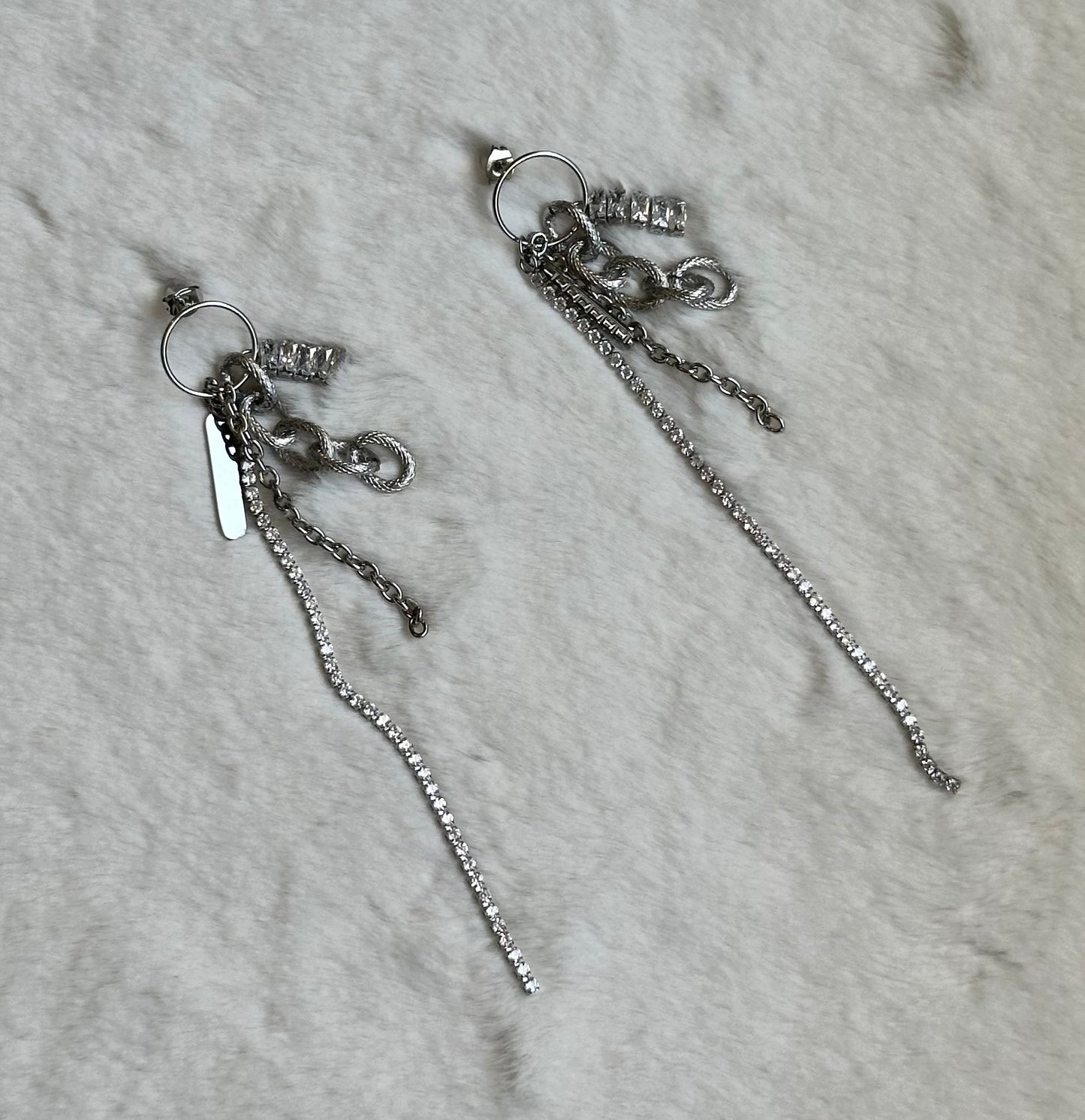 Elen Silver Earrings
