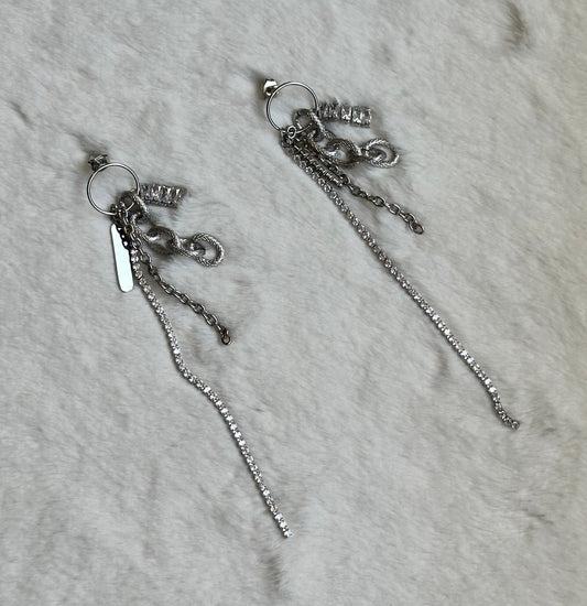 Elen Silver Earrings
