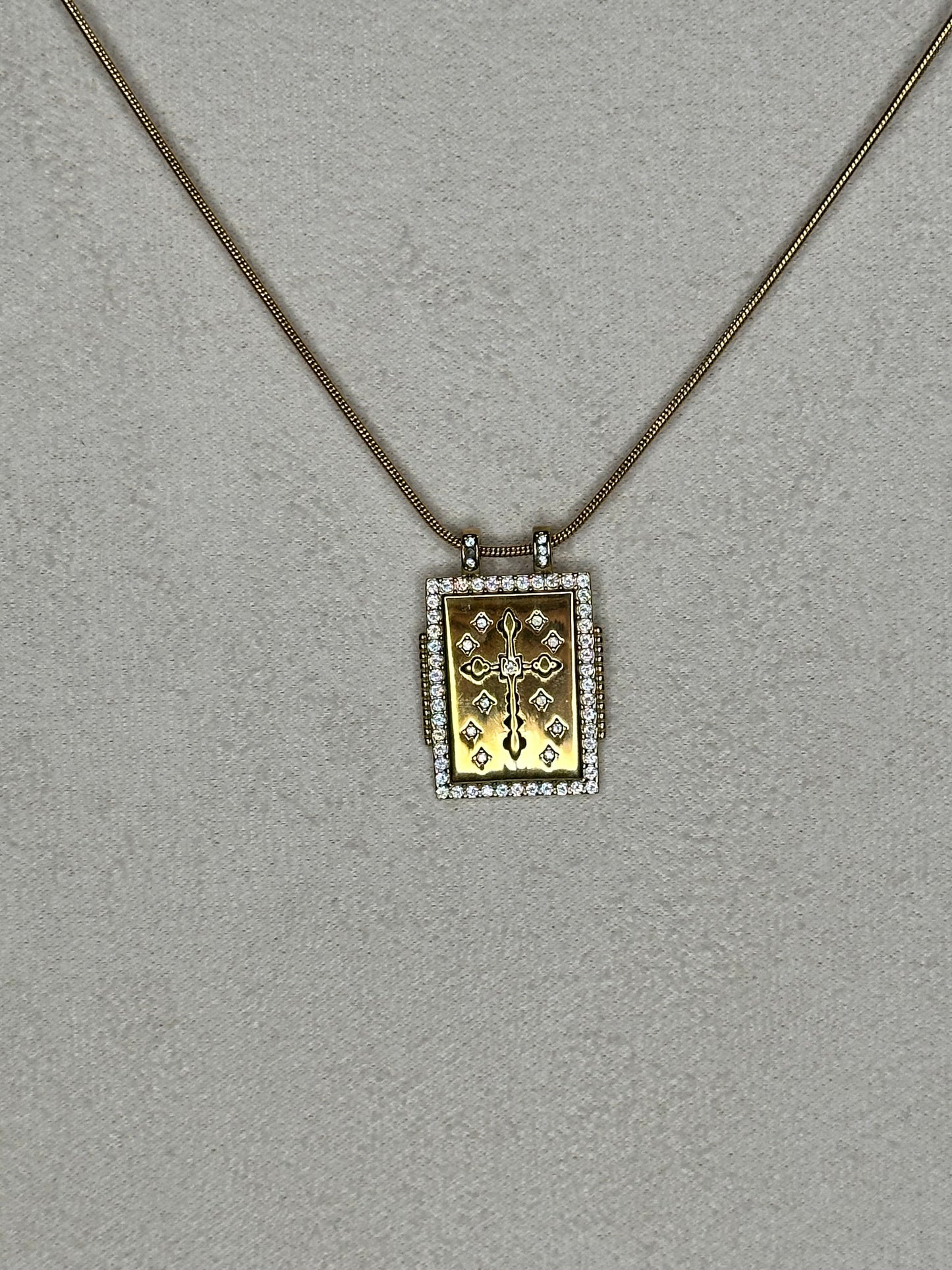 Robin Cross Necklace