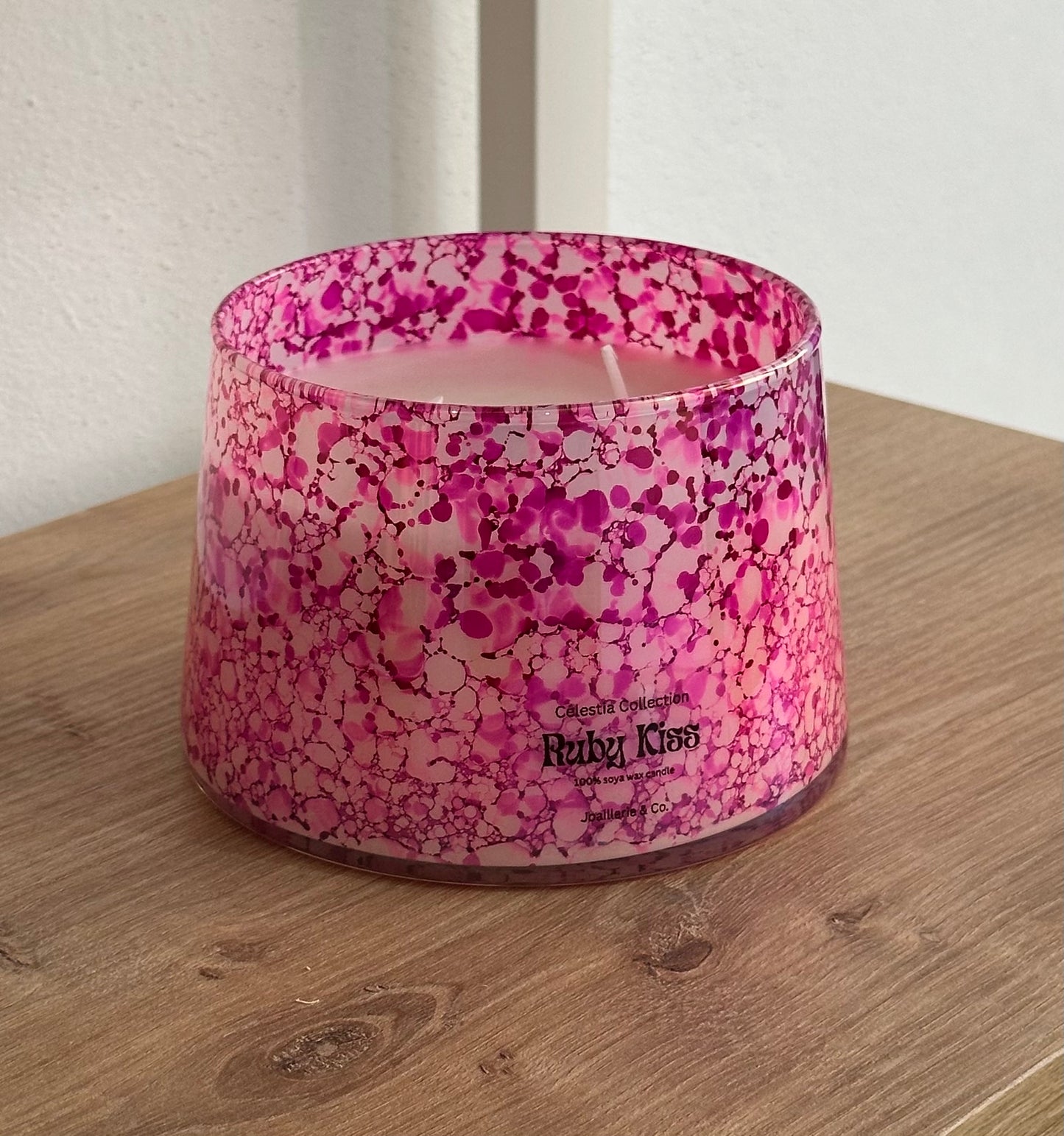 Ruby Kiss Candle