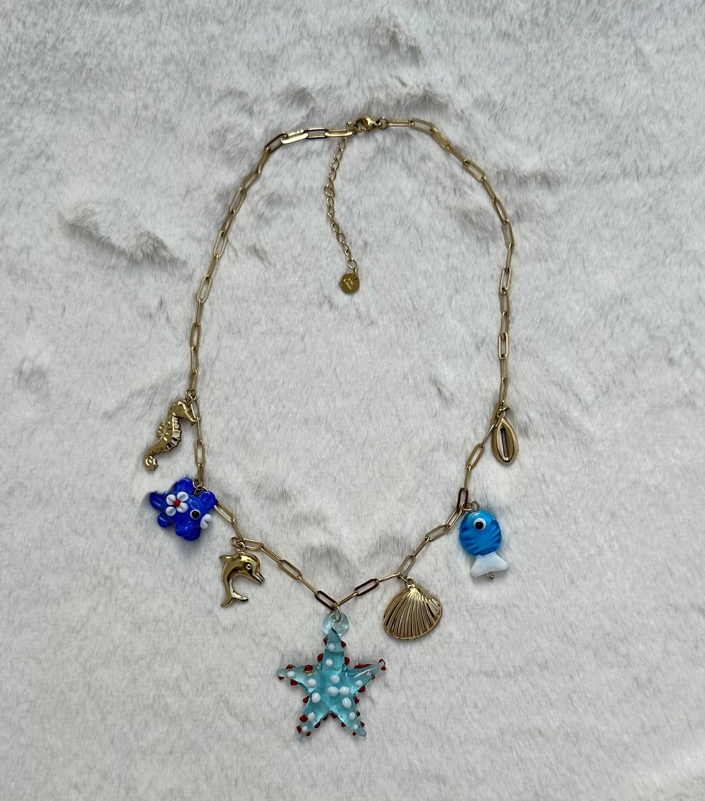 Oia Charm Necklace
