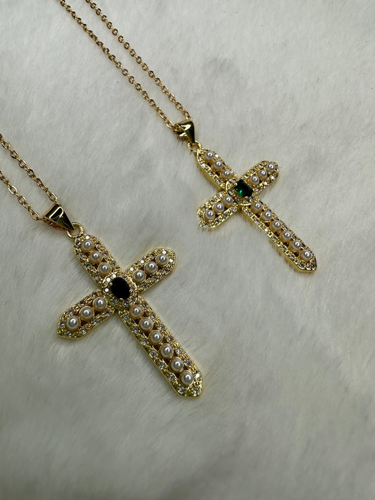 Lenora Cross Necklace