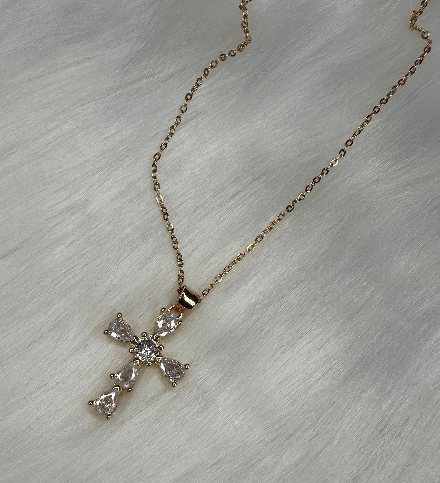 Tinsley Cross Necklace