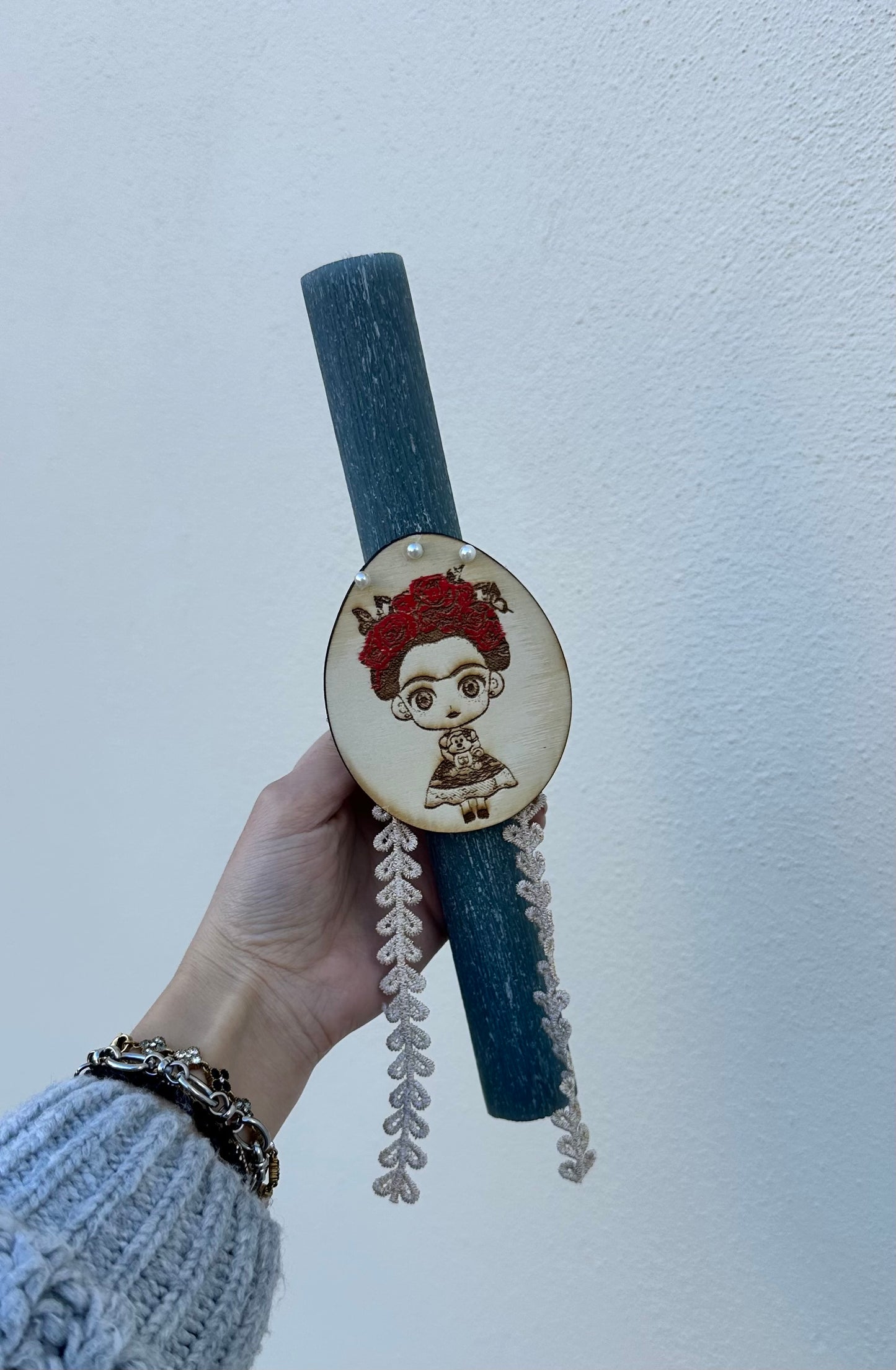 Frida Kahlo Candle