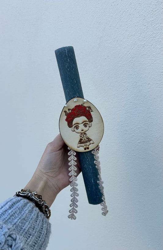 Frida Kahlo Candle